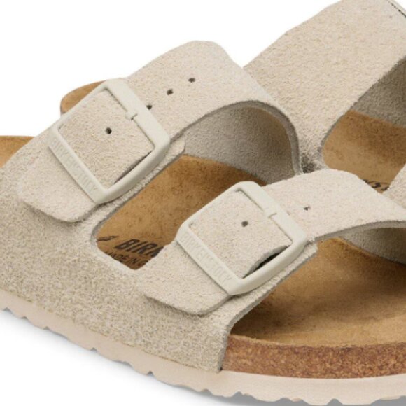 Birkenstock Arizona Suede Sandals Oyster Women’s - Picture 4 of 6